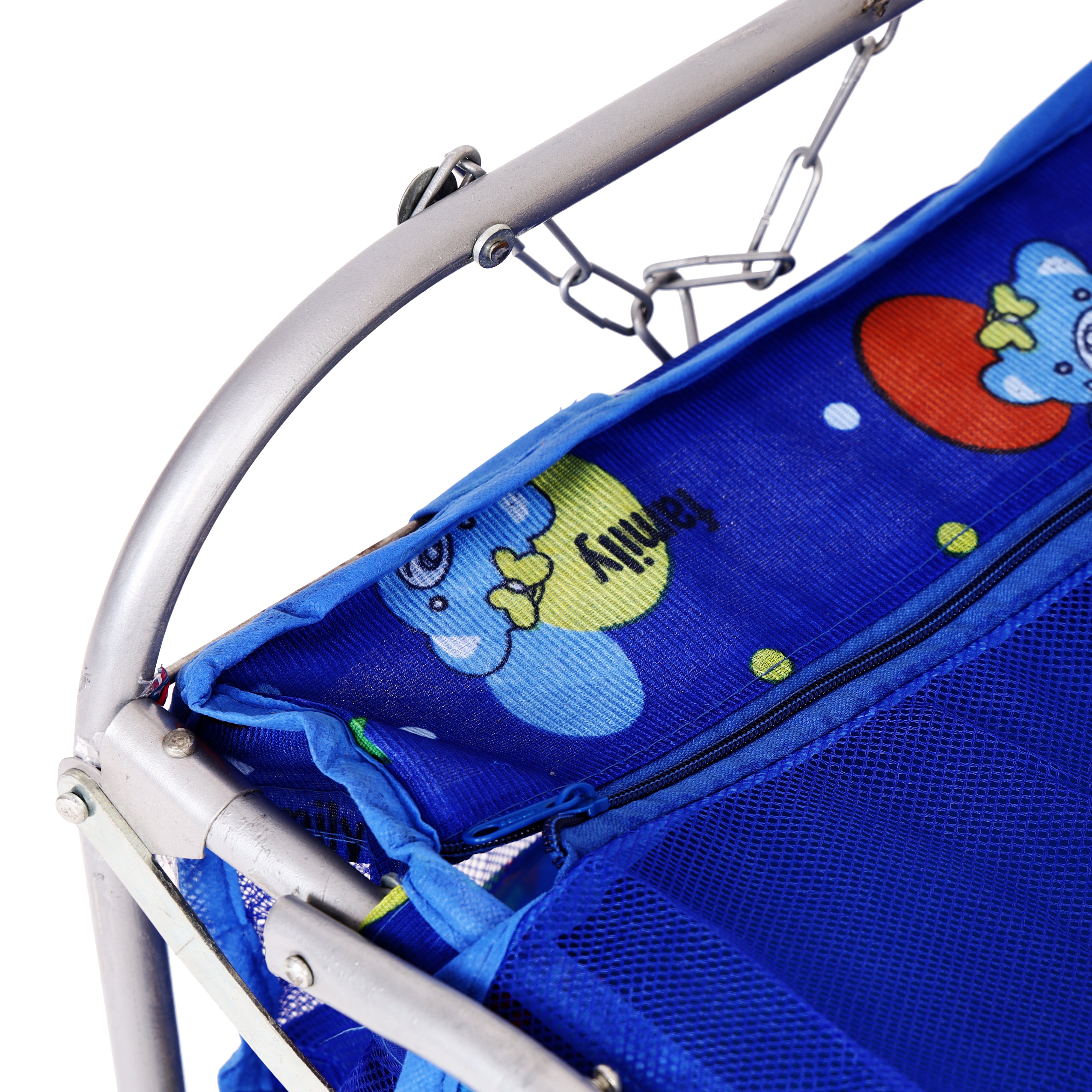 Premium Baby Cradle with Swing, Mosquito Net and Wheels