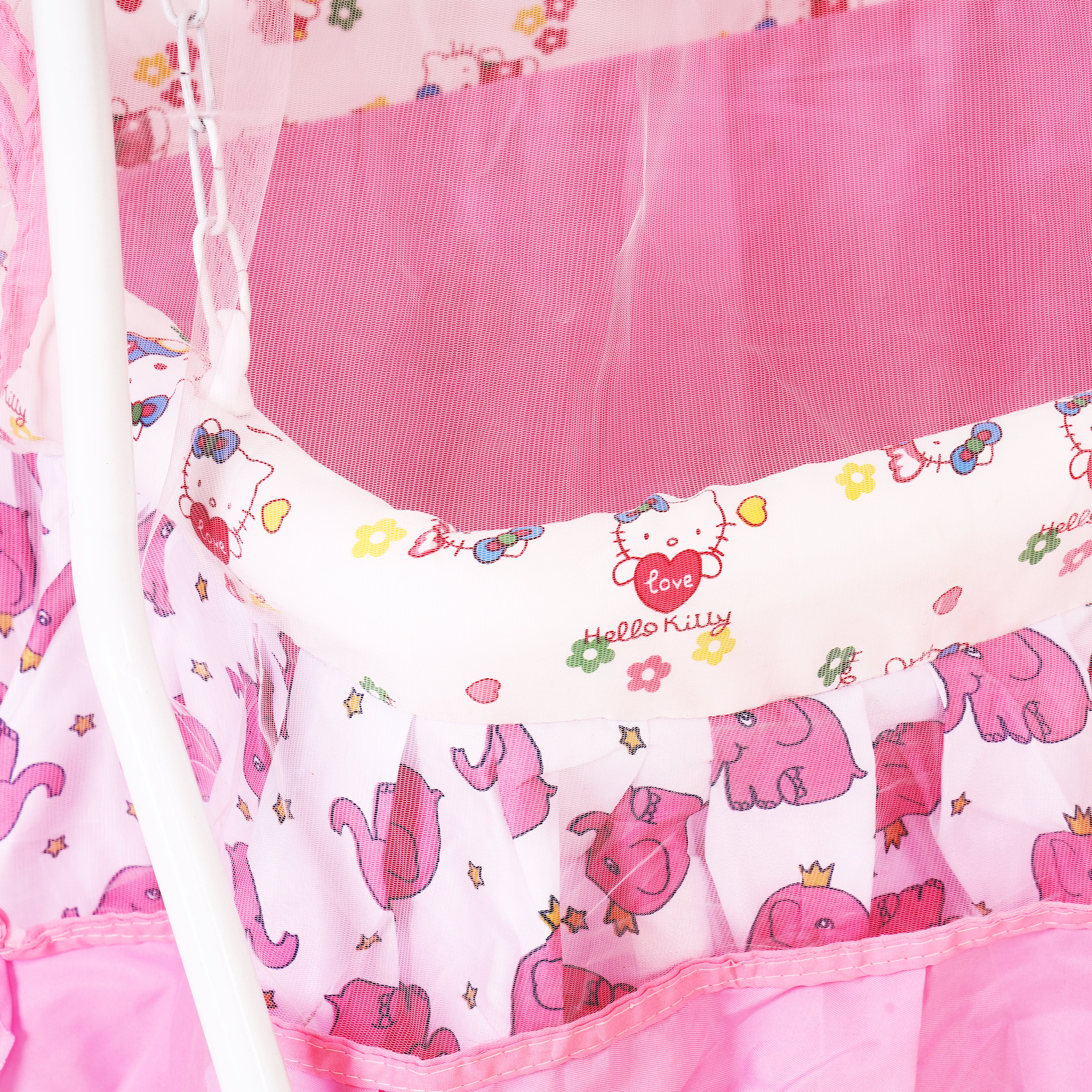 Premium New Born Baby Cradle with Swing & Mosquito Net